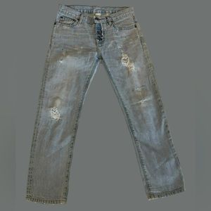 NSF distressed jeans